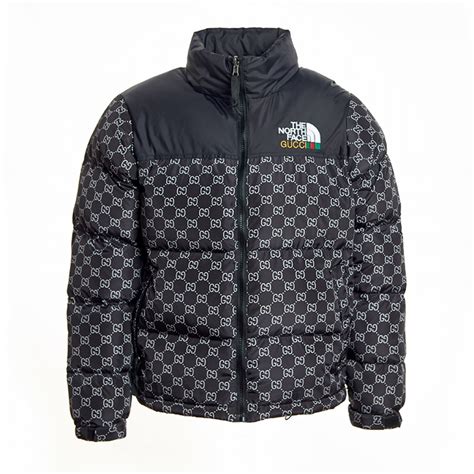 gucci north face vest black|north face gucci jacket.